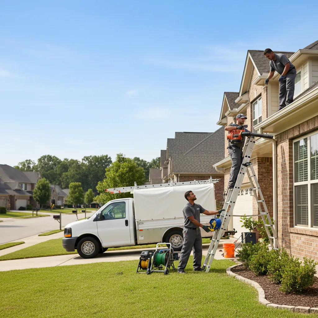 Home Gutter Service in Flint, TX near me